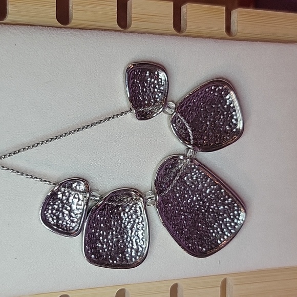 Rose Taupe Fashion Necklace - Picture 5 of 7